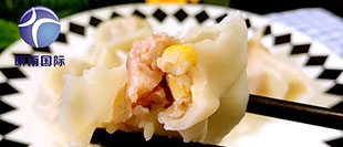 虾仁玉米水饺